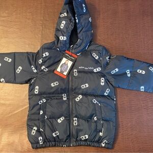 Miles the Label Kids Navy Puffer Jacket